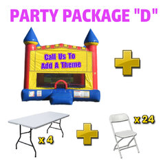 Party Package 'D' only $339