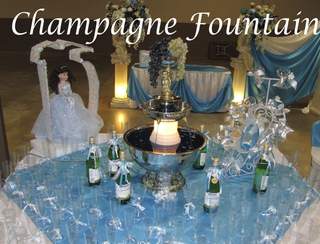Champagne Fountain  (No,Includes Champagne)