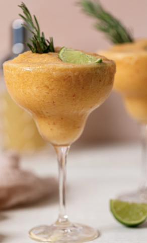 Peach - Lime Margarita, to make 2 ½ gallons. (You Must provide 1½ L Tequila & ½ L. of Triple Sec)