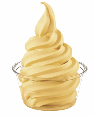 Mango Soft Serve, yields up to 80 servings (You must provide Toppings / Syrups)