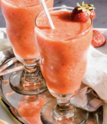 Strawberry - Mango Daiquiri Concentrate Mix. 1/4 Gallon (For Rum Cocktail)