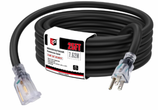25-FT 10 GAUGE Heavy Duty EXTENSION CORD