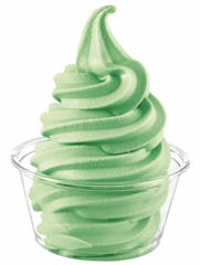 Lime Soft Serve, yields up to 80 servings (You must provide Toppings / Syrups)