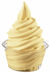Pineapple Soft Serve, yields up to 80 servings (You must provide Toppings / Syrups)