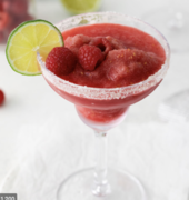 Raspberry - Lime Margarita Concentrate Mix. (For tequila Cocktail)