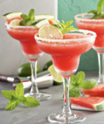 Watermelon Margarita, to make 2 ½ gallons(You Must provide 1½ L Tequila & ½ L. of Triple Sec)