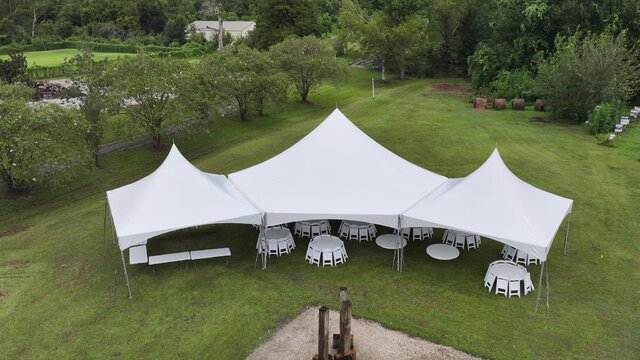 40 Hexagonal Marque Tent