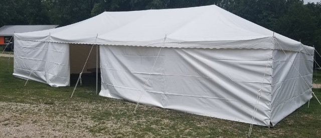 Tent Sides - White 20' Section