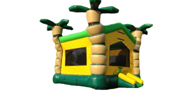 3D Palm Bounce House