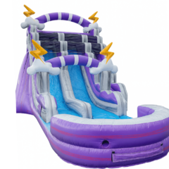20' Zeus Lightning Water Slide 