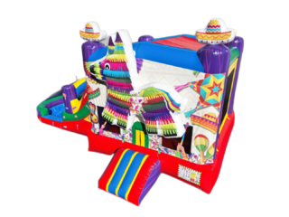 Fiesta Combo Wet Bounce House