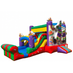 Fiesta Combo Dry Bounce House