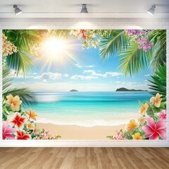 Beach Scene X Large W/Display Hardware