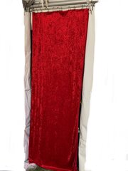 Velvet Tent Door Red