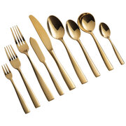 Gold Stainless Steel Flatware