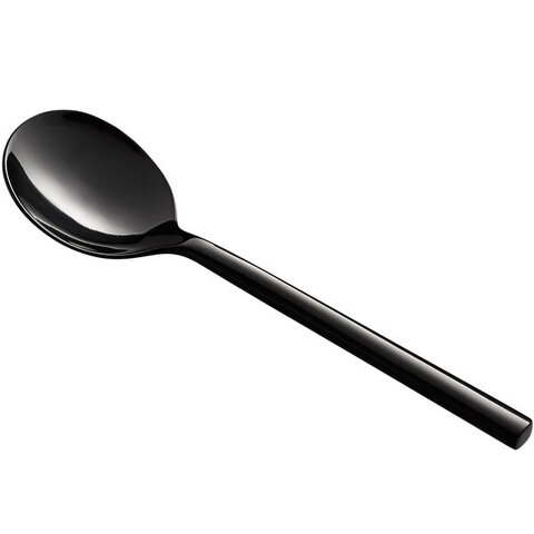 Black Bouillon Spoon