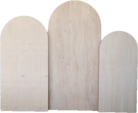 3 Piece Wooden Arch Backdrop