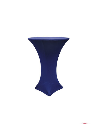 Cocktail Table Cover (Spandex/Navy Blue)
