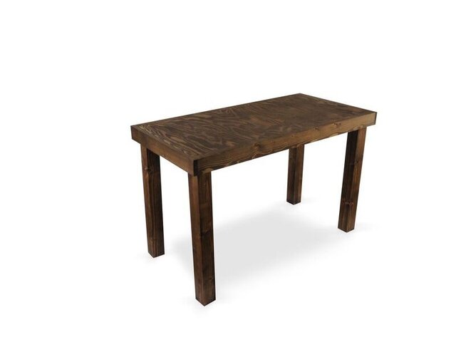 Wood Table 2’ X 4’ X 30” High