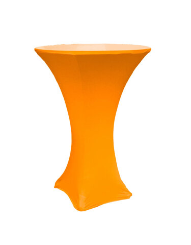 Cocktail Table Cover (Spandex/Orange)
