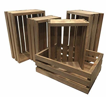 Wood Crates For Decoration