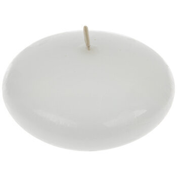 White floating candle