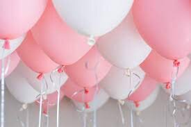 50 Ceiling Balloons (Select Your Colors)