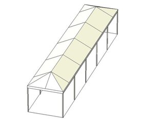 10' X 50’ Frame Tent