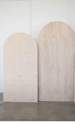 2 Piece Wooden Arch Backdrop