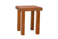 Wood Table 2' X 2' X 30" H