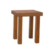 Wood Table 2' X 2' X 42" H