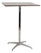 Square Pedestal Table 30” X 42” High