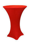 Cocktail Table Cover (Spandex/Red)