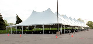 80' X 200' Tension Twin Pole Tent