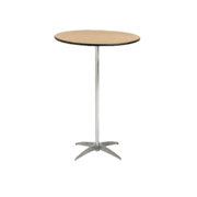Table Round Pedestal 30' X 42' (Bar Height)