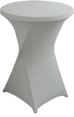 Cocktail Table Cover (Spandex/Grey)