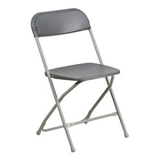 Gray Folding Chair