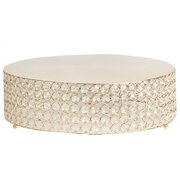 Gold Crystal Cake Stand 18'