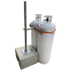 Dual Propane Tank/Cylinder Block Mount Kit