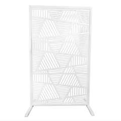 White Zig Divider Wall