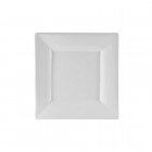 White Square Bread & Butter Plate 6.25'