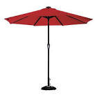 9’ Market Umbrella (With Base) - Red