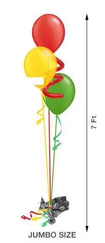Balloon Bouquet Cascading Twist 3 (3 Large Balloons)