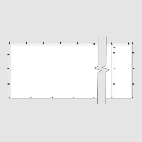 Solid Sidewall Per Linear Ft