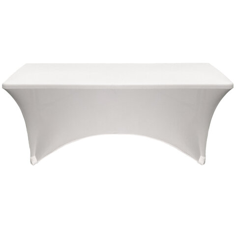 6ft White Spandex Linen