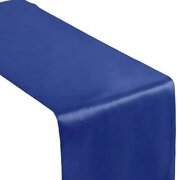 Satin Table Runner Royal Blue