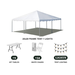 54 Guest Tent Package (20x20)