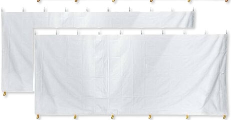 20ft Tent Walls Solid