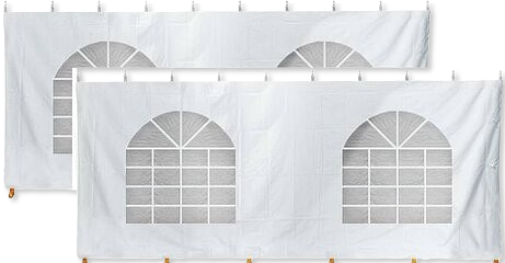 20ft Tent Walls Windows