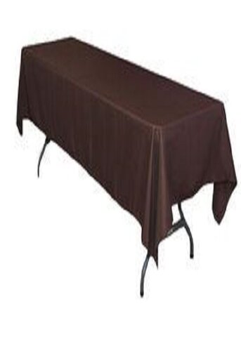 Poly Tablecloth 60